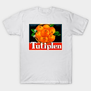 Tutiplen Brand crate label T-Shirt